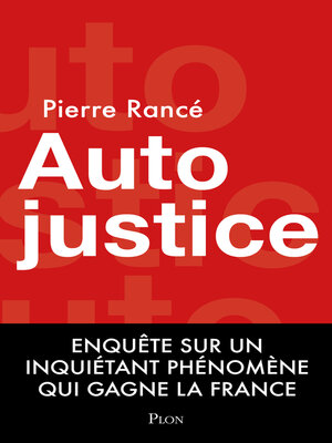 cover image of Autojustice